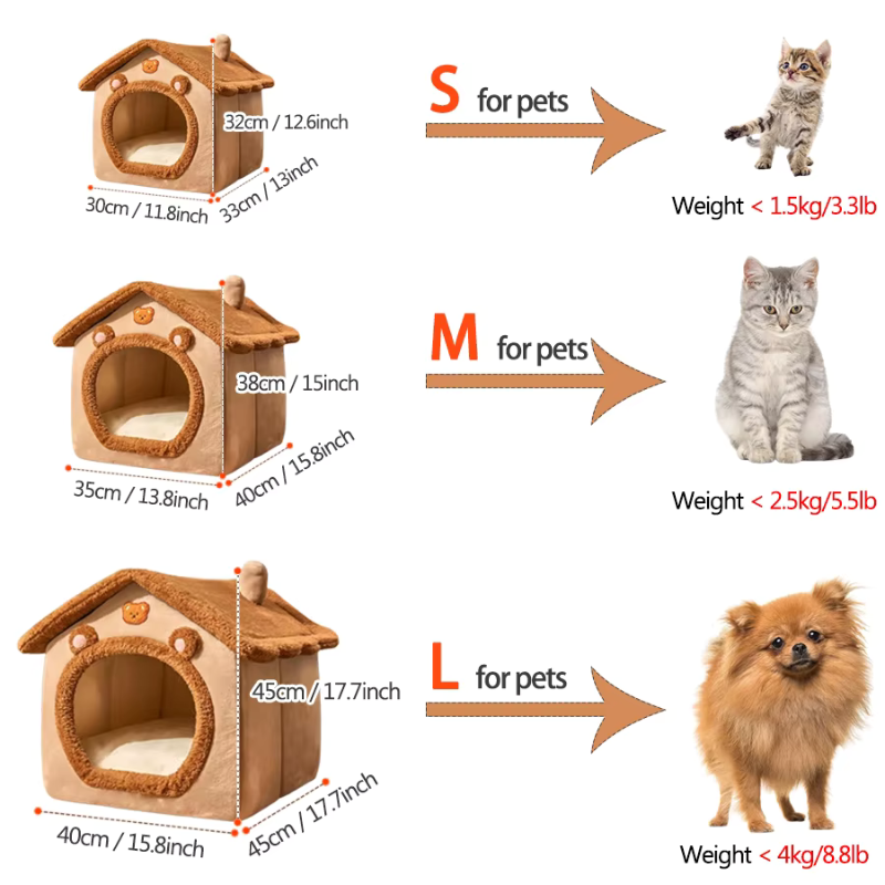 MAISON POUR CHAT EN POLYMÈRE