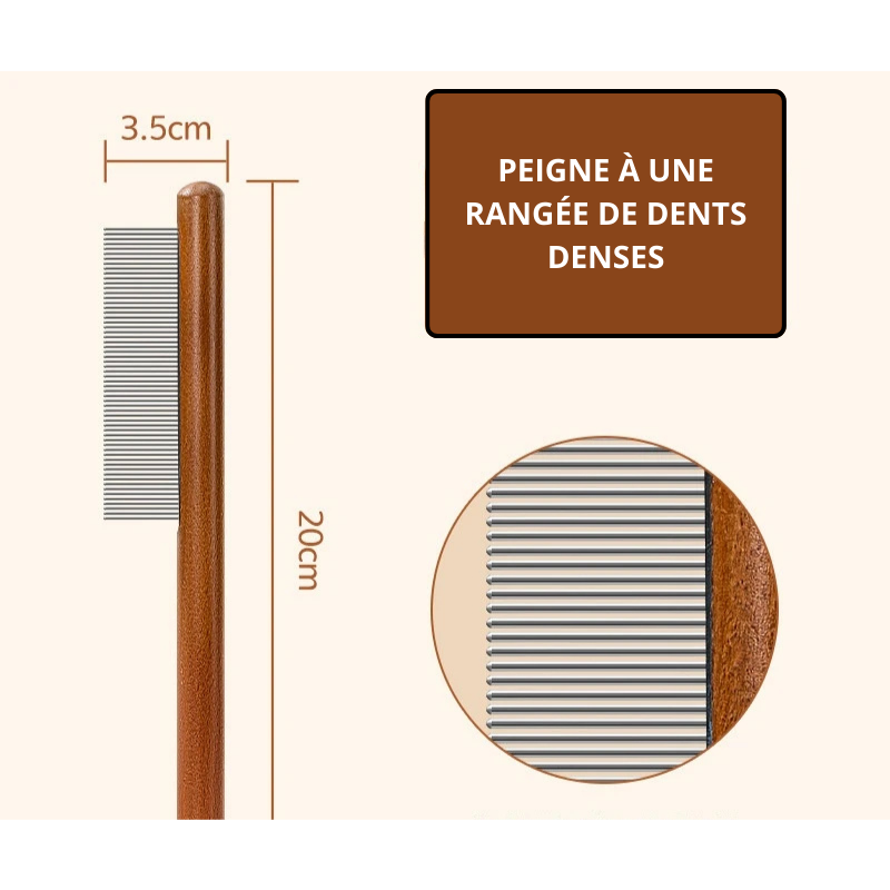 BROSSE EN ACIER INOXYDABLE