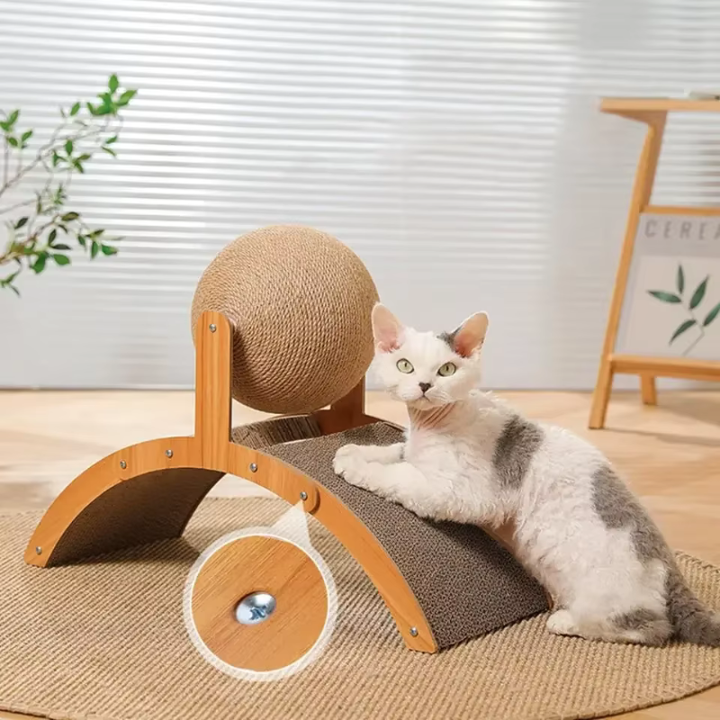 BOULE EN SISAL A GRATTER