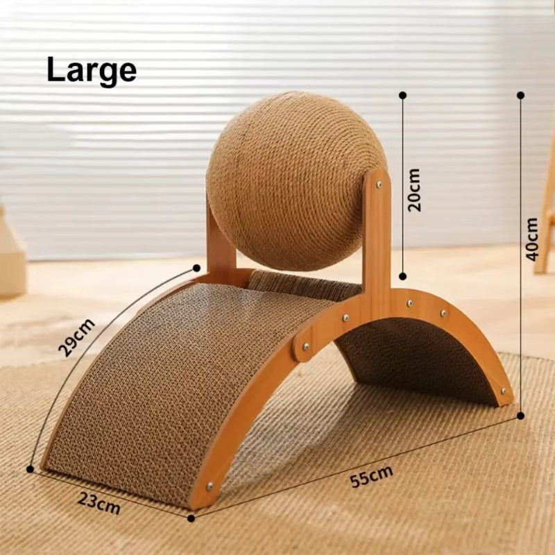 BOULE EN SISAL A GRATTER