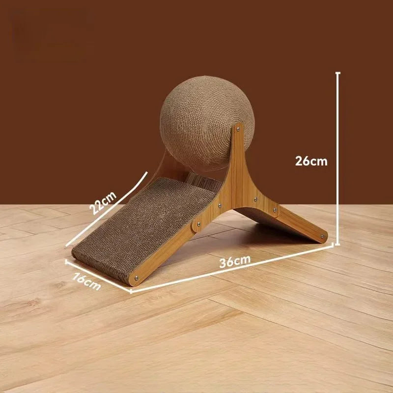 BOULE EN SISAL POUR CHAT