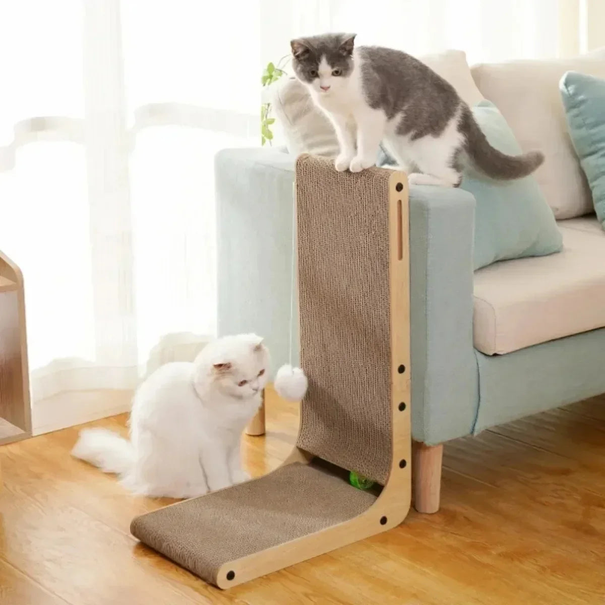 GRATTOIR POUR CHAT EN SISAL NATUREL