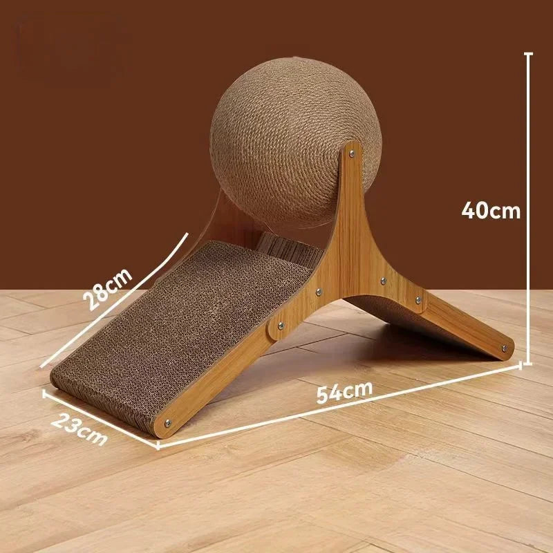 BOULE EN SISAL POUR CHAT