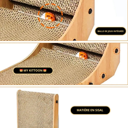 GRATTOIR POUR CHAT EN SISAL NATUREL
