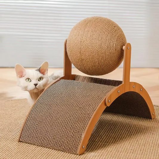 BOULE EN SISAL A GRATTER