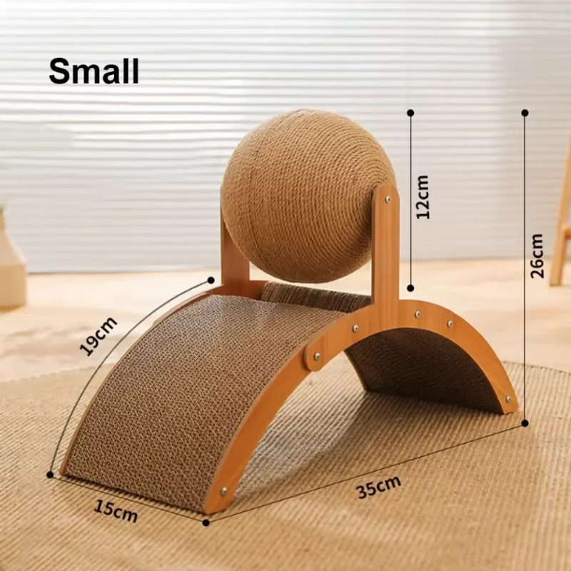 BOULE EN SISAL A GRATTER
