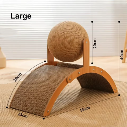 BOULE EN SISAL A GRATTER