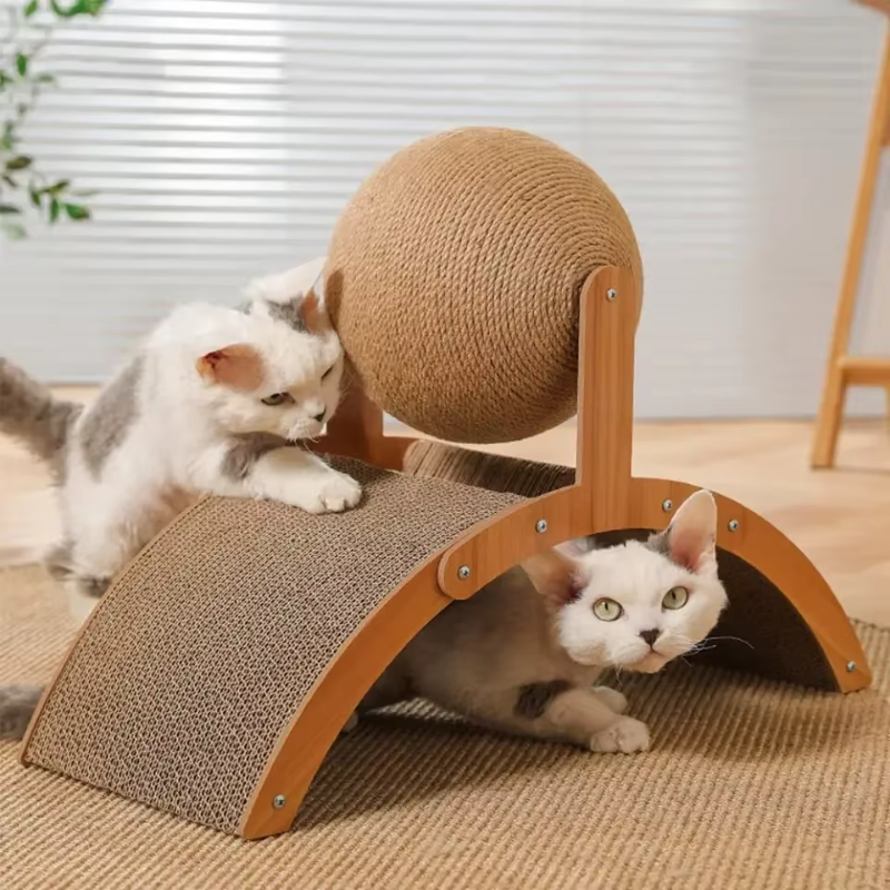 BOULE EN SISAL A GRATTER