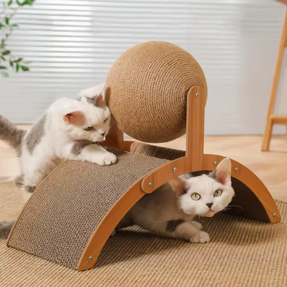 BOULE EN SISAL A GRATTER