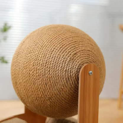 BOULE EN SISAL A GRATTER