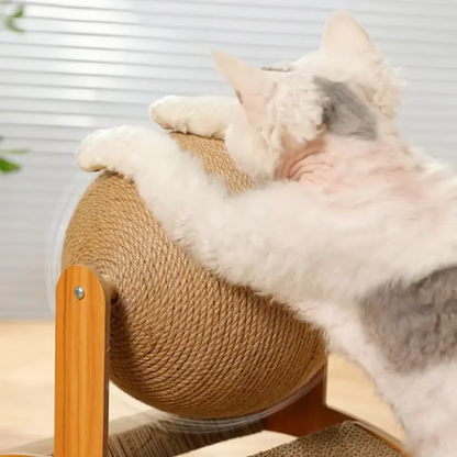 BOULE EN SISAL A GRATTER