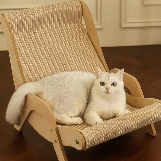 CHAISE EN SISAL NATUREL POUR CHAT
