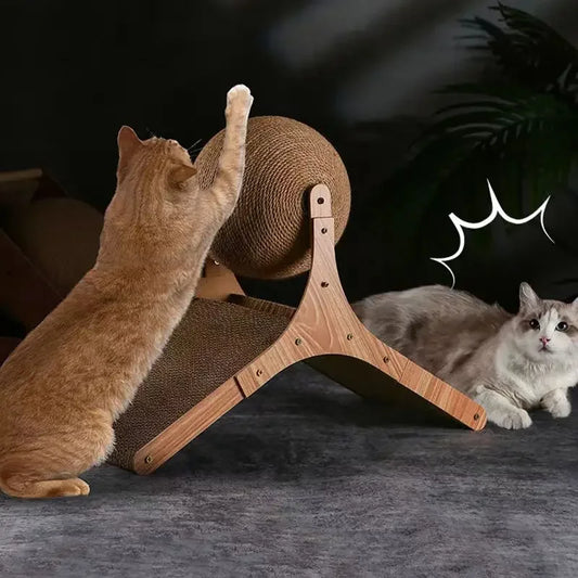 BOULE EN SISAL POUR CHAT